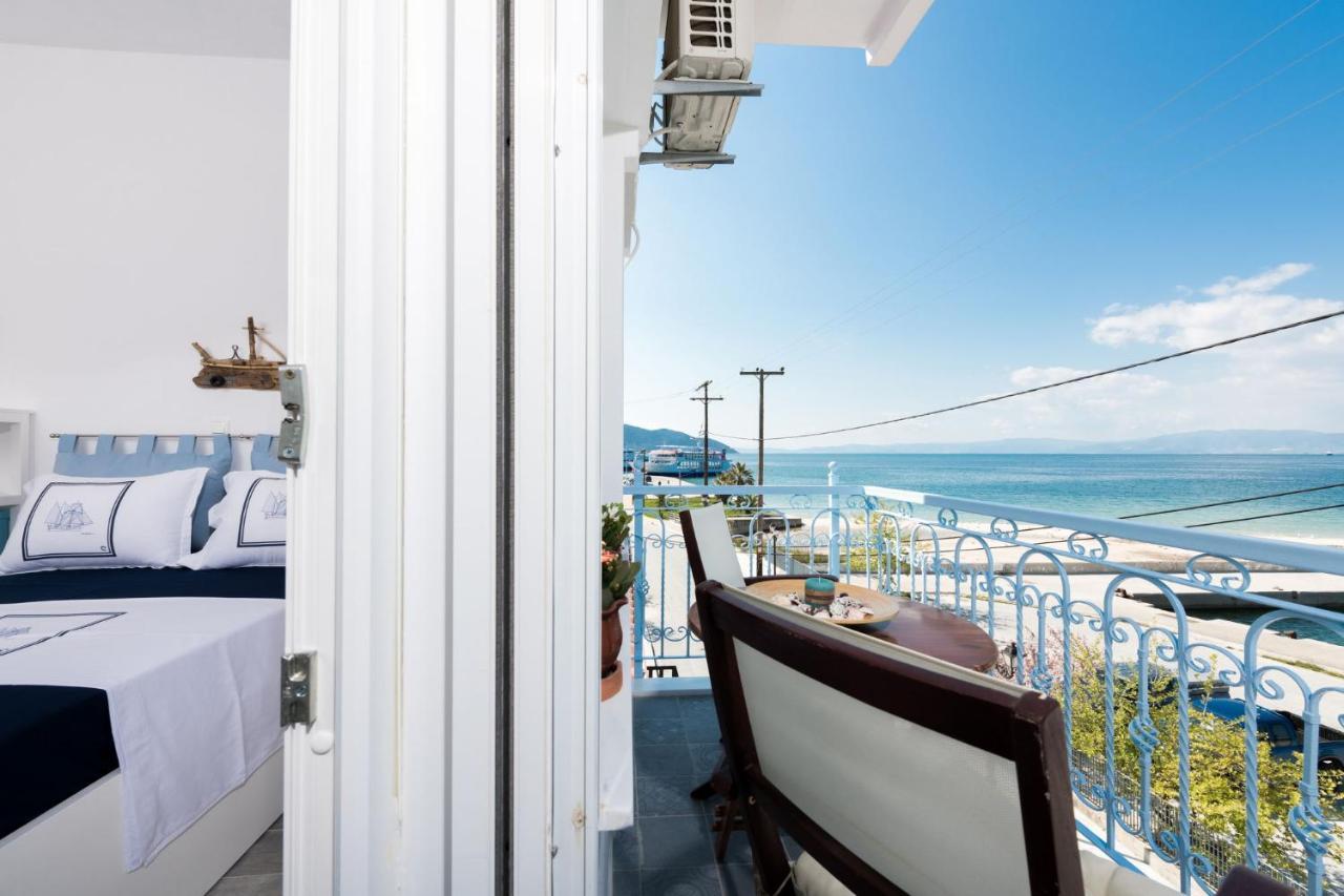 Argyri'S Sea View Apartment Тасос Экстерьер фото
