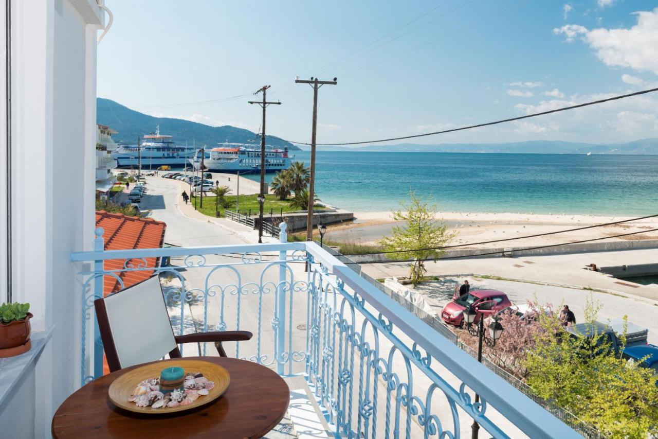 Argyri'S Sea View Apartment Тасос Экстерьер фото